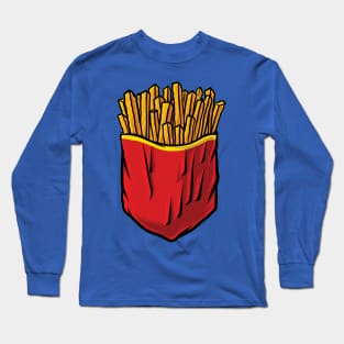 french fries pocket Long Sleeve T-Shirt